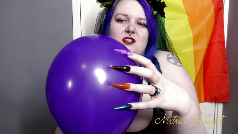 Mxtress Valleycat: Gratter un ballon, taquinage