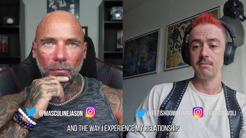Raw and Uncensored with Masculine Jason: Porn Star Confessions - Lucio Davoli - Fetish Dom Berlin (episod 101)