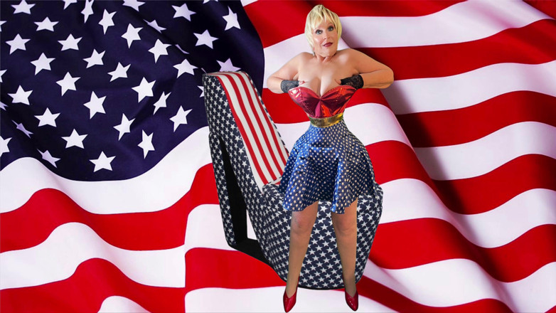 Carmen Angel: Granny America: supt de pulă, joacă cu vibrator, gospodină futută în...