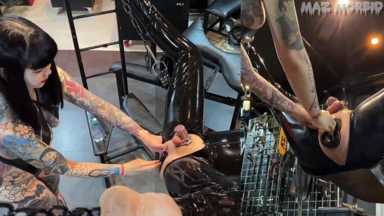 KinkyFemdomTV: 3시간 애널 피스팅 모음집 Ft Miss Patricia Morbid