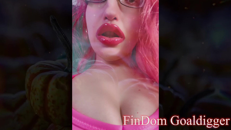 FinDom Goaldigger: Une salope sexy se transforme à La