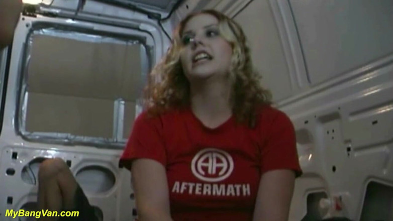 My Bang Van: Chubby redhead girl rough bangban fucked
