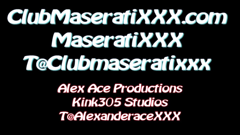 Alex Ace 305: 더블 BJ를 주는 Nina와 Maserati