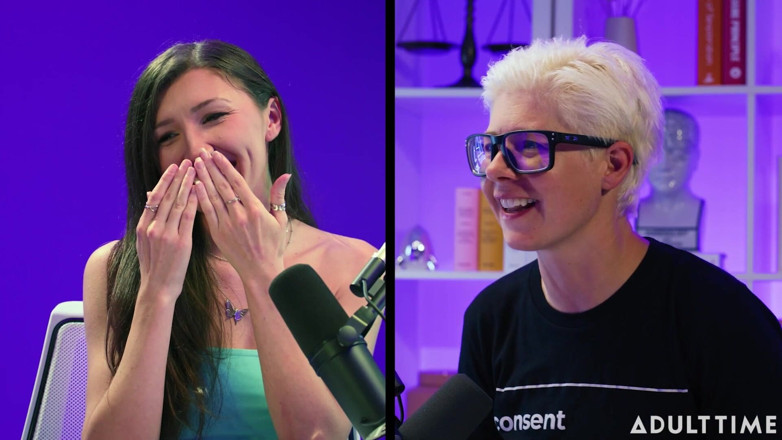 Adult Time Podcast: Maya Woulfe: telefono S*x, bordo &amp; scene di amore gonzo | il...