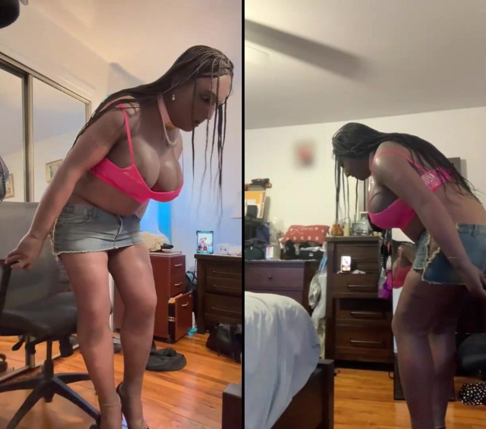 Deanna Doll: kaali beb danae supar nanhi mini skart men apni choot...