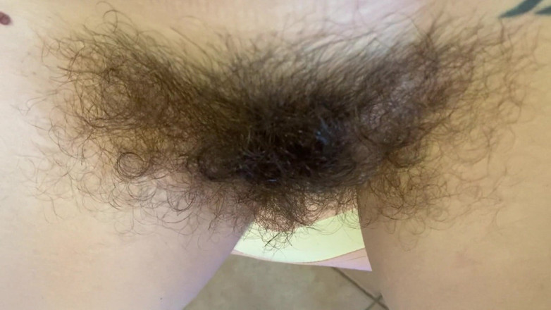 Cuteblonde666: Owłosione cipki POV zbliżenie
