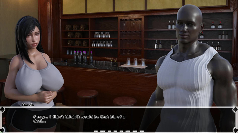 Dirty GamesXxX: Le paradis noir de Tifa : une fille regrette d’avoir trompé...