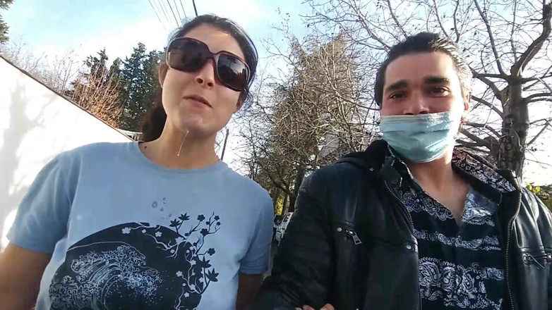 DragonGalaxy11: Blowjob dan mani muncrat di depan umum di jalan