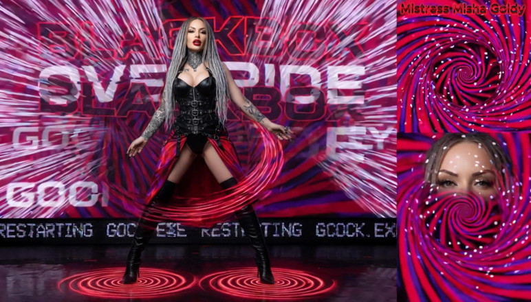 Goddess Misha Goldy: Blackbox Cock: Digodam dari jauh dan dimiliki oleh saya.