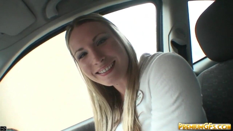 Premium GFs: Blonde babe Harmony Rose riding a big dick to cumshot