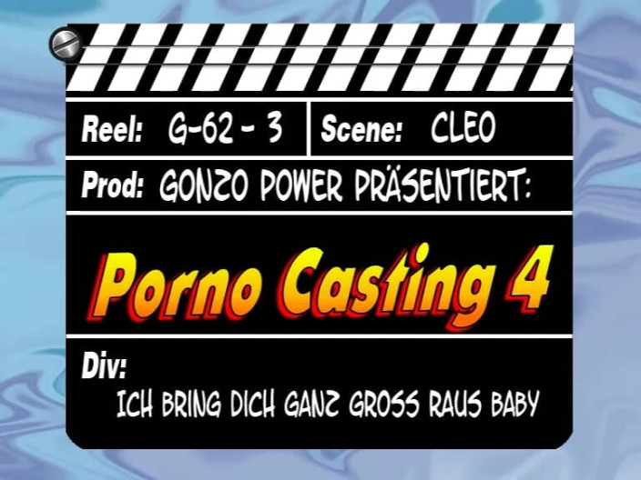 GERMAN PORN CLASSICS: Porncasting 4