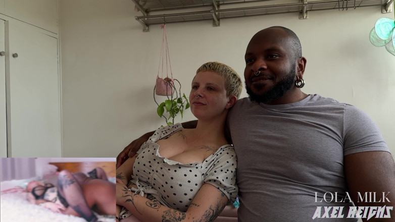 AxelReigns: Regarder notre porno, partie 3 - Milk X Axel Reigns