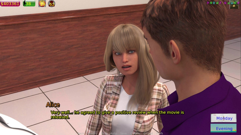 Porny Games: Alice in Wonderland oleh permainan perlahan - satu lagi pertemuan seks...