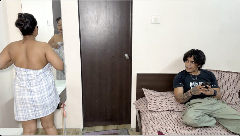 Glepaman: Une belle-sœur est sortie de la salle de bain dans...