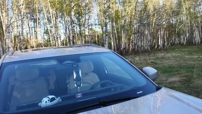 Johny84helen: În pădure, pe o mașină