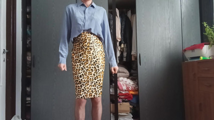 Governess Victorian fashion glamour: Crossdresser fetish