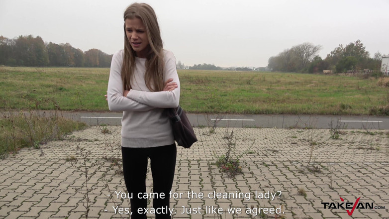 Take Van: Skinny huzzy is sex addict although she is acting a...