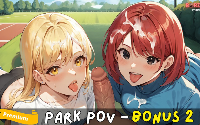 Borzoa: Bắn tinh lên mặt trong công viên công cộng - tóc...