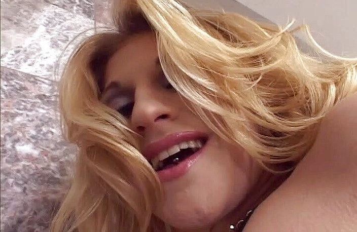 Perfect Porno: Blonde MILF from slut town gets blacked on the couch