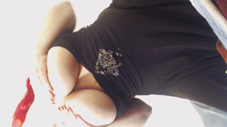 Scarlet Vixen: Fetisch schlucken, mit mir selbst spielen