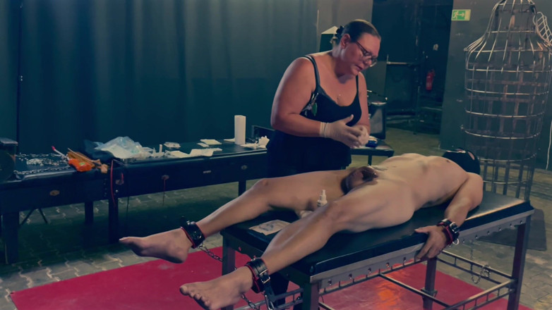 Mistress April: Dominatrix Mistress April - Three Slaves with One Whip - Part 4