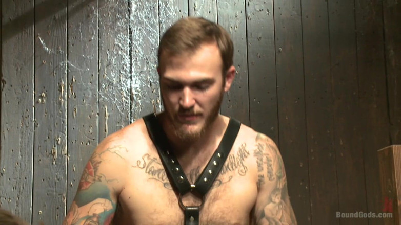 Bound gods: A Pain Slut and a Newcomer - Live Show