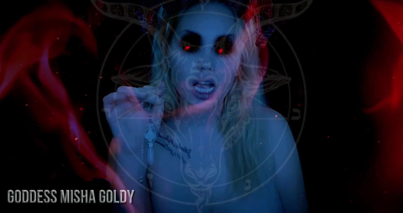 Goddess Misha Goldy: Відчуйте блаженство, яке я дарую вам і піддаю своїй демонічній любові!