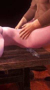 L'eccitante elf riceve uno schizzo di sborra sulla pancia | 3D Porno