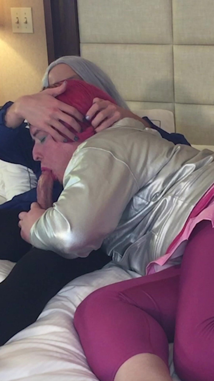 Sissy Bailey Wilde: Dewi femboy yang cantik mendapat blowjob dari trans kelsey master -...