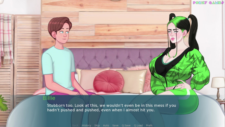 Porny Games: Jamliz制作的 Sexnote 0.25 - 用性爱学习音乐，丰满少女1