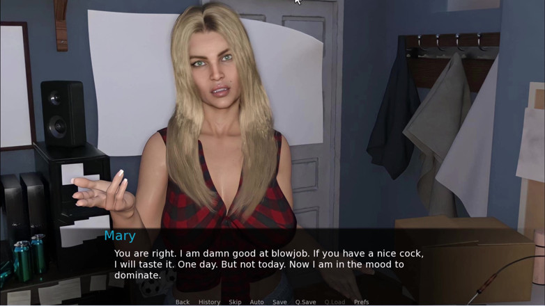 Snip Gameplay: Futa Dating Simulator 1 Setkání Mary a byl ošukaný.