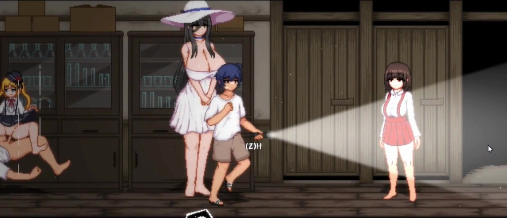 NSFWOtaku: Hentai-spel - Houkago no Onigokko - na de universiteit tag - verdomde spookvrouwen -...