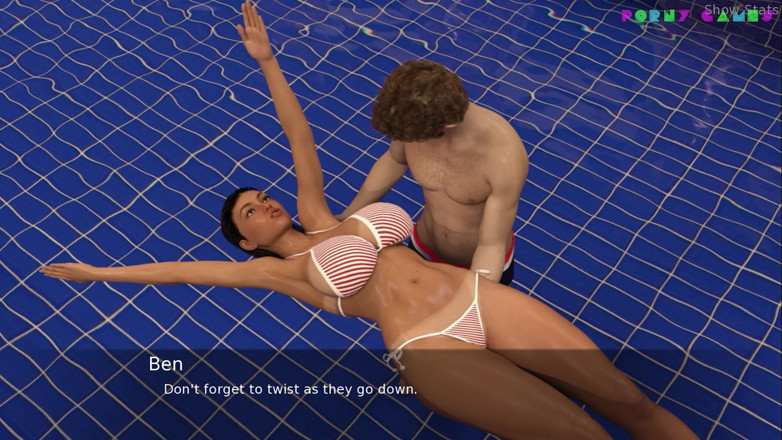 Porny Games: 프로젝트 핫한 마누라 - 풀 데이, 수영장 재미 (89)