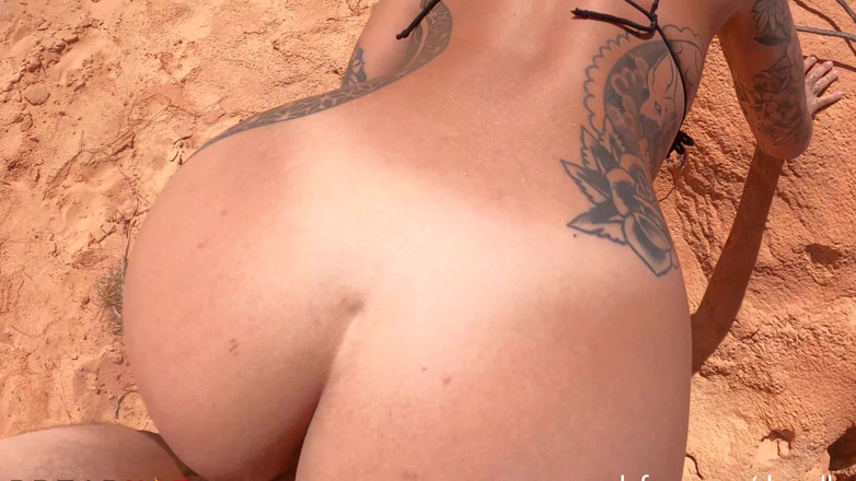 Alemao Hub: Scopata Rischiosa in Spiaggia Dietro Gli Scogli