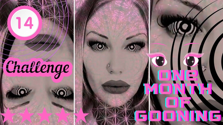 Goddess Misha Goldy: 30 Tage spirales goonen, edging und verweigern, herausforderung! Tag 14