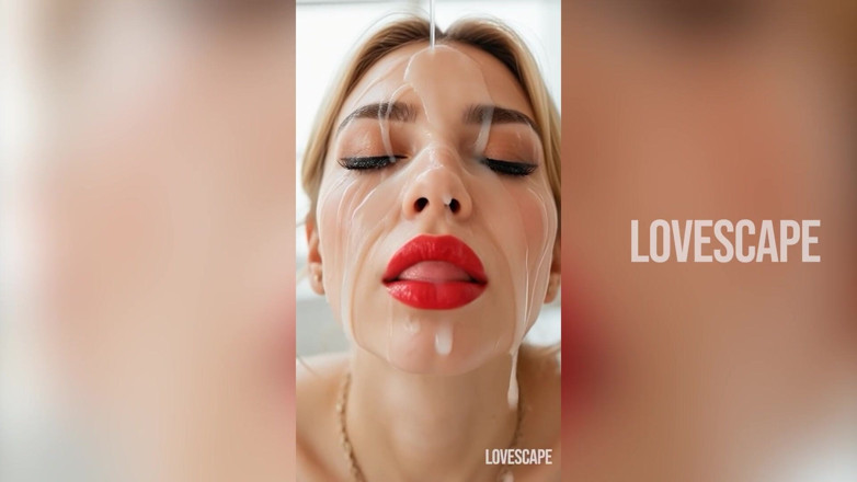 Lovescape: Bionda cavalca mostro fino alla fine cremosa