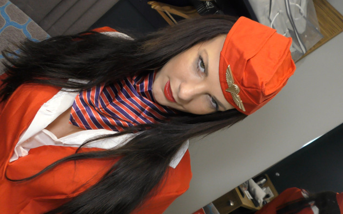 FakeflightAgent: Schicke britische stewardess nimmt bbc-creampie