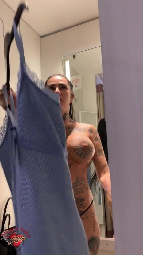 Megan Inky: Tattoed Girl in Fitting Room