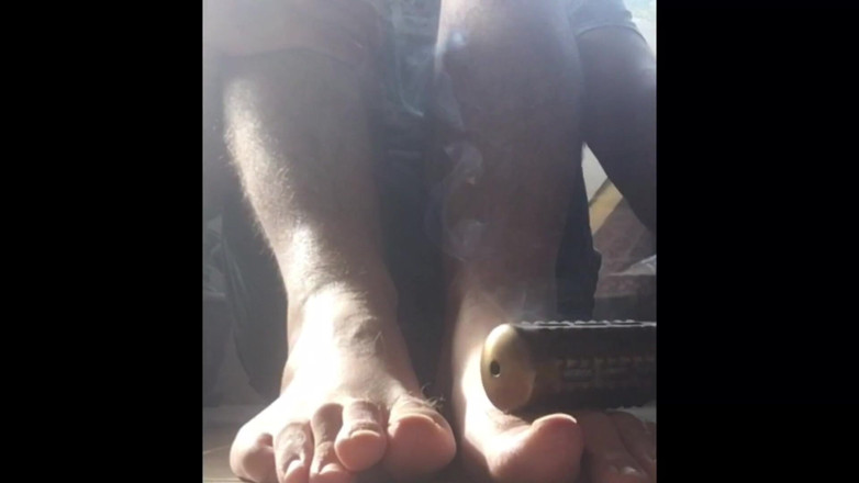 Manlyfoot: Unglaublich heißer flammender traditioneller chinesischer Moxibustion-schaft auf meiner großen männlichen...