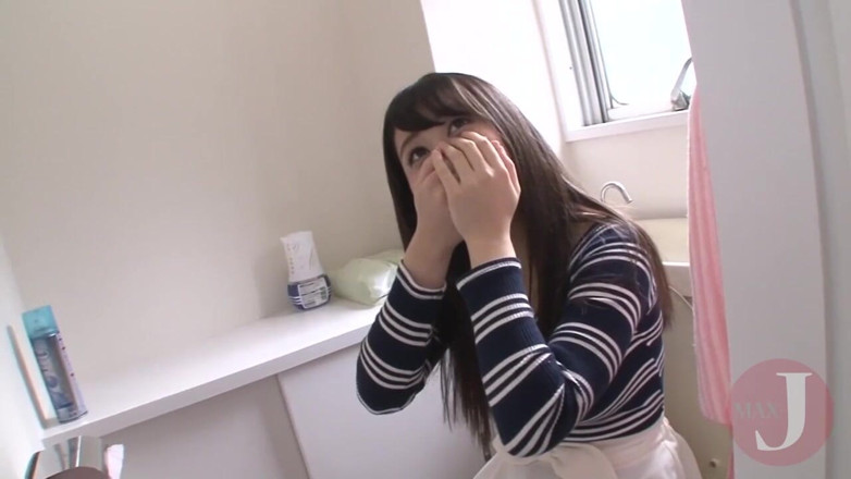 Asian happy ending: Verlegenes asiatisches teen gefingert
