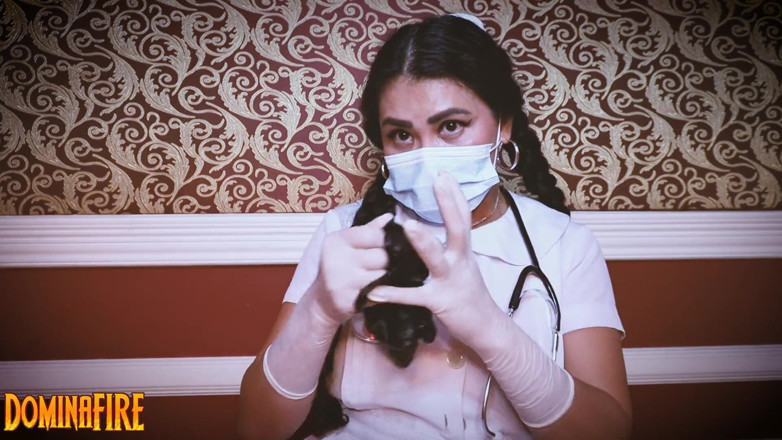 DominaFireOfficial: Guantes médicos de látex asmr