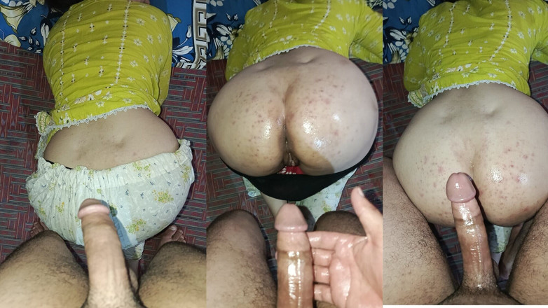 Desiwife: Saya mengongkek isteri panas saya dalam pantat berminyak pantat dan...