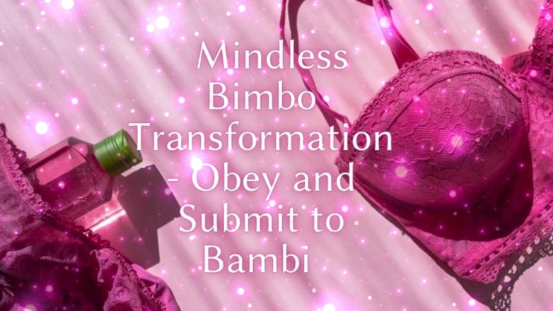 Goddess Misha Goldy: Sinnlose tussi Transformation - gehorche und unterwirft dich bambi