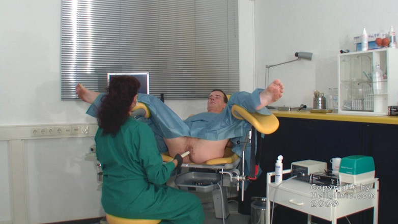 Rubber & Clinic Studio - 1ATOYS: Ujian anal nakal dengan USG