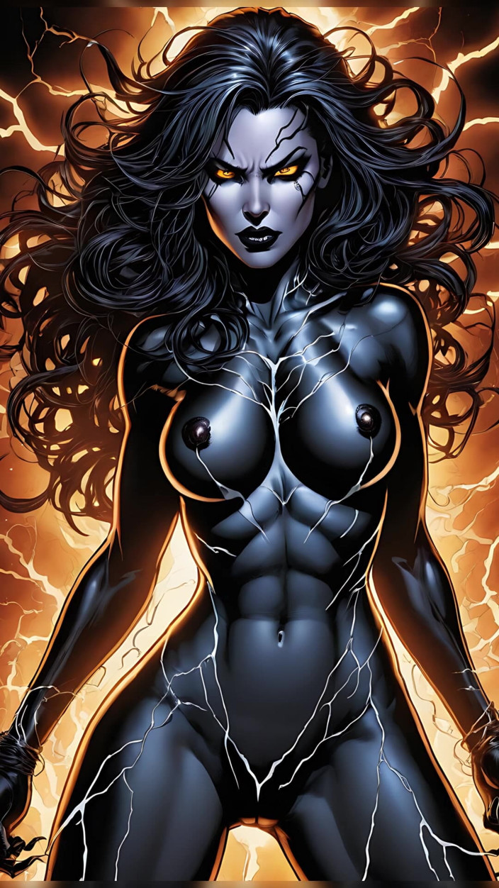 LustRender: Nud Umbra Shock Fulger Tendrils