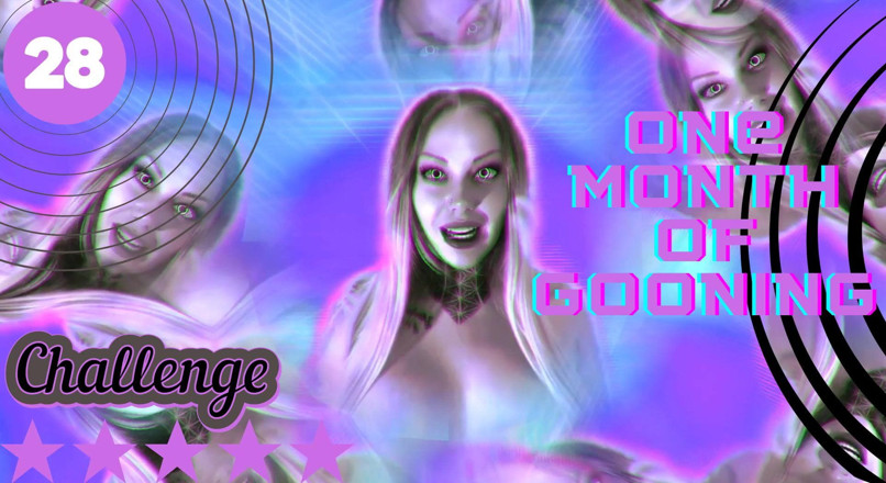 Goddess Misha Goldy: 30 Tage spirales goonen, edging und verweigern, herausforderung! Tag 28