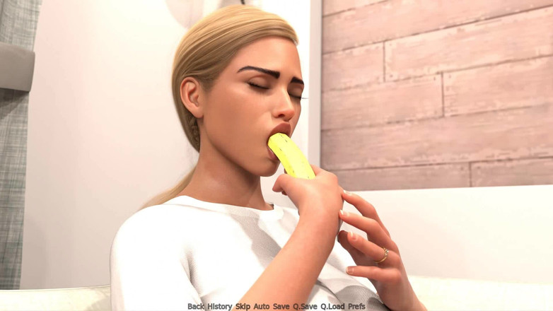 Dirty GamesXxX: 완벽한 결혼 : 그녀의 입에 바나나와 자위하는 동안 그녀의 동료에 대해 환상 결혼 마누라 25