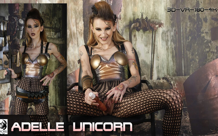 Bravo Models Media - VR: 3 boyutlu - 371 - Adelle Unicorn - geleceğin savaşçı kızları serisi