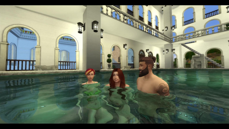 TheBlissfulSimmers: Błogosa Simmers_sims jebanie Fest w Spa