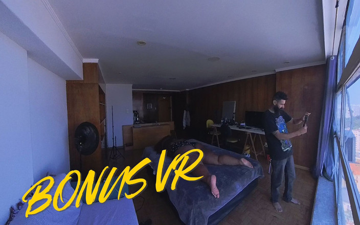 Barbanegraz VR: Бонусная VR сцена, черная богиня бразильской толстушки